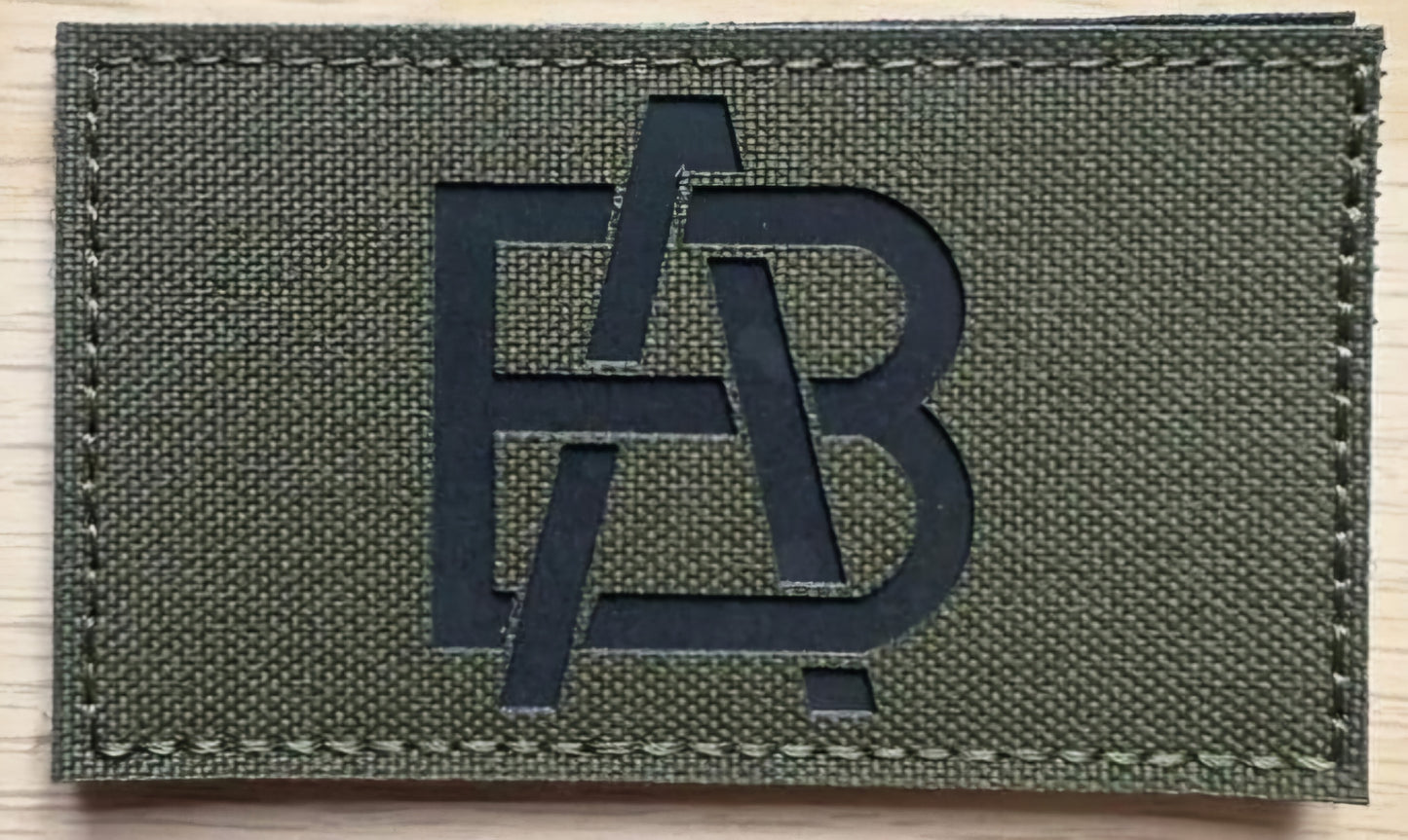 BA Green & Black IRR Patch